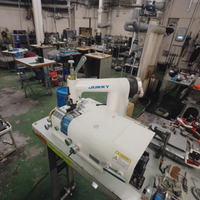 Machine à découper le cuir à grande vitesse JK 801, machine à coudre industrielle pour le cuir de sac, machine à coudre manuelle pour semelles de chaussures