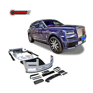 MSY Half Carbon Fiber Car Body <b>Kit</b> for <b>Rolls</b> Royce Cullinan Front Bumper Side Skirts Fender Wheel Eyebrows Engine Hood Roof Wing - Product Image 1