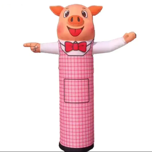 Personalizzato benvenuto cartone animato ballerino di Nylon panno gonfiabile agitando mano gonfiabile Chef pallone gonfiabile ristorante Air Dancer - Product Image 6