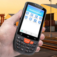 Plateforme de gestion d'entreprise, terminal mobile portable Android avec chipset haut de gamme industriel IP65, système Android, 4000 mAh, Wifi, PDA