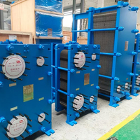 Échangeur de chaleur à plaques en acier inoxydable 316L détachable, prix usine, 22-132 GPM, joint EPDM/NBR, haute économie d'énergie