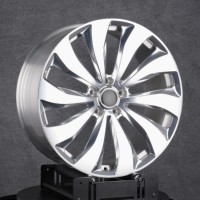 Nouvelles jantes en aluminium forgé 6061-T6 de luxe à rayons multiples de 18 à 24 pouces pour Mercedes Classe S LS