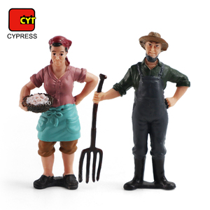 Nuevas figuras de animales, juguetes de animales de granja, juguetes educativos de aprendizaje para niños, juego con figurita de granjero - Product Image 2