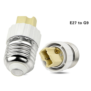 B22 G9 <span class=keywords><strong>E27</strong></span> E14 E40 Ổ cắm bóng đèn Extender chủ ánh sáng Adapter cơ sở bóng đèn nhựa mới đèn <span class=keywords><strong>LED</strong></span> vít ổ cắm phù hợp chuyển đổi - Product Image 2