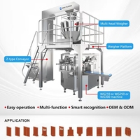 Machine d'emballage automatique pour sachets Doypack préformés pour aliments