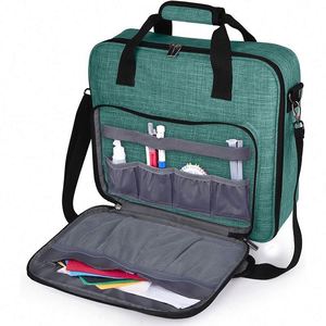 Échantillon gratuit – Trousse de couture portable à double couche avec logo personnalisé, broderie, boîte de rangement pour accessoires de couture et fil - Product Image 2