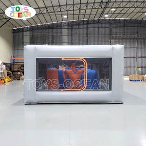 Arena de Paintball Inflable, Campo de Tiro Portátil de PVC con Búnkeres para Actividades de Team Building y Eventos al Aire Libre - Product Image 3