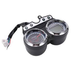 बल्क सप्लाई मोटरसाइकिल स्पीडोमीटर एक्सेसरीज़ डिजिटल फ्यूल गेज ओडोमीटर <span class=keywords><strong>Suzuki</strong></span> EN125 2A के लिए - Product Image 3