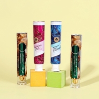 Tubes de dentifrice en aluminium-plastique imprimés numériquement UV 12,7-35 mm, vente en gros, étiquette privée, emballage personnalisé avec bouchon à vis, soins personnels