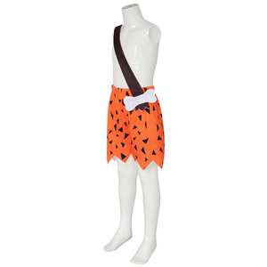 Traje de Carnaval de Halloween para Niño Luke y Lulu Caveman the Flintstones Fred Costume 2017 - Product Image 3