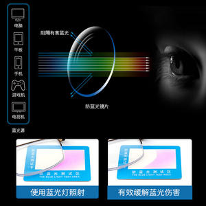 Gafas fotocromáticas para hombre con protección contra la luz azul, antirradiación, montura de plástico y metal, lentes de PC para miopía - Product Image 2