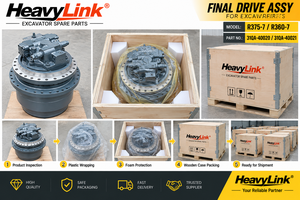 Excavator Final Drive Assy <b>Travel</b> Motor Assembly 31QA-40020 31QA-40021 for R375-7 R360-7 - Product Image 4
