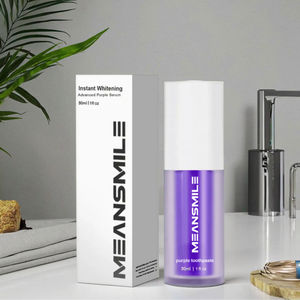 Ajoute des ingrédients biologiques de qualité supérieure <span class=keywords><strong>Dentifrice</strong></span> blanchissant en bouteille Restaure la <span class=keywords><strong>blancheur</strong></span> naturelle et améliore la brillance - Product Image 2