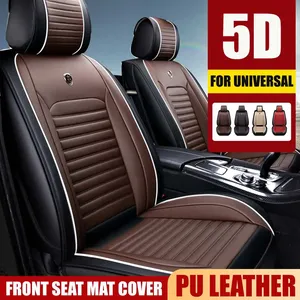 Housse de siège auto en cuir PU, protection de coussin de siège de voiture - Product Image 1