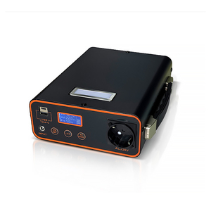 เครื่องกำเนิดไฟฟ้าพลังงานแสงอาทิตย์สำหรับใช้งานกลางแจ้ง 350W คลื่นไซน์บริสุทธิ์ MPPT แบตเตอรี่ลิเธียมไอออน แผงโซลาร์เซลล์ ช่องเสียบที่จุดบุหรี่ สำหรับใช้ในครัวเรือนในสหราชอาณาจักร พร้อมอินเวอร์เตอร์ UPS - Product Image 1