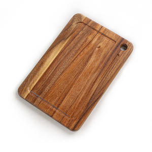 Planche à <span class=keywords><strong>charcuterie</strong></span> en bois <span class=keywords><strong>de</strong></span> noyer Planche à découper et à servir Rectangle Bloc à découper Steak Beef avec rainure à jus - Product Image 5