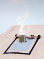 Tenda Camping Keluarga Ganda Tiup dari Kain Oxford Portabel, Tahan Sinar Matahari, Tahan Hujan, Tahan Angin, dan Tahan Kelembapan