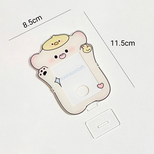 ขาตั้งการ์ตูนพลาสติก PVC รูปทรงพิเศษ ขนาด 3 นิ้ว สำหรับเก็บการ์ดสะสม ตกแต่งได้ ทนทาน ขายส่ง - Product Image 4