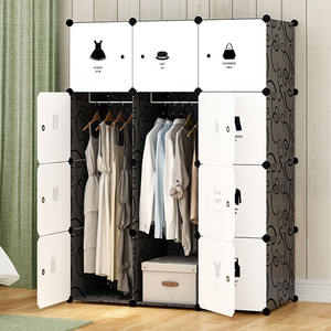 <span class=keywords><strong>Armario</strong></span> Portátil de 4 Columnas, Plegable, de Plástico Moderno, con 20 Cubos, Muebles de Dormitorio, Muebles para el Hogar, Plástico PP, 1 Pieza/caja - Product Image 5