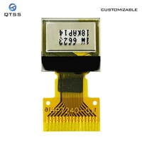 Pantalla PMOLED Monocromática de 0.42 Pulgadas, Resolución 72x40, Controlador SSD1315, Interfaz SPI/I2C de 4 Cables, Bajo Consumo de Energía, Papel Electrónico Pasivo