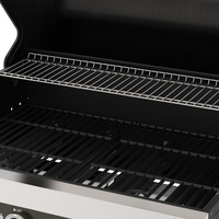 Restaurant utiliser usage domestique 4 brûleurs en acier inoxydable BBQ gril à gaz gril de table usine directe