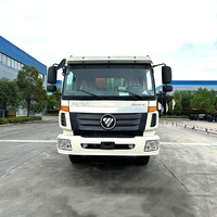 Camion à ordures compacteur Foton 16CBM, camion de collecte des déchets