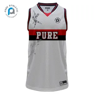 Full sublimation printing Basketball Jersey Blank design your own Basketball Jersey White basketball jersey Polynesian AU NZ