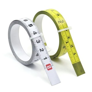 Cinta Métrica Autoadhesiva de Acero con Escala, División Media, Visualización Vertical Inversa, Mecánica, Personalizable, Métrica/Imperial, Longitudes de 1m a 10m - Product Image 1
