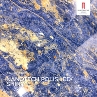 Losa de Porcelana de 1200x2700mm, 6mm de Grosor, Pulida, Color Azul Zafiro Nari, Losas de Piedra Sinterizada para Revestimiento de Paredes