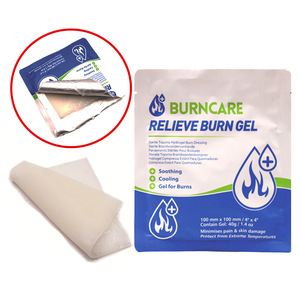 Burncare Gel para Aliviar Quemaduras 100mm x 100mm Calmante y Refrescante para Quemaduras - Product Image 1