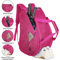 Sac à dos de tennis et padel JOYOUS personnalisé, grand format, imperméable, 1680D, 20-30L, tendance, avec compartiment pour chaussures et isolation thermique
