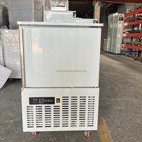 Mini Congelador Rápido de Acero Inoxidable de 3 Bandejas y Ultra Baja Temperatura, Máquina de Congelación Rápida IQF Comercial para Panadería y Mariscos