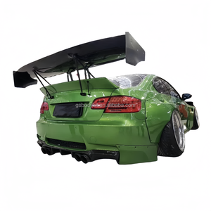 2007-2013 pour BMW M3 E92 3 Series <span class=keywords><strong>335</strong></span> <span class=keywords><strong>E93</strong></span> Kit de carrosserie Style fusée ailes larges pare-chocs avant diffuseur avant coin coffre becquet - Product Image 2