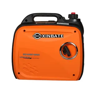 Xinbate - Gerador silencioso de conversão de frequência, compatível com energia de gasolina 220v, mini gerador de 3,5 kw, personalizado