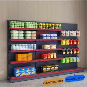 Étagères multifonctionnelles démontées réglables de gondole de supermarché étagères de présentoir de vente au détail à vendre avec la conception 3D gratuite - Product Image 5