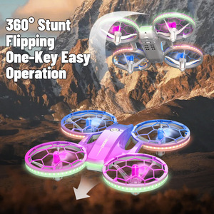 โดรนรุ่นใหม่ H127 ป้องกันการ<span class=keywords><strong>ตก</strong></span> ป้องกันการชน เหมาะสำหรับผู้เริ่มต้น ไฟสีสันสดใส บินผาดโผนได้ ควอดคอปเตอร์ 4 แกน - Product Image 2