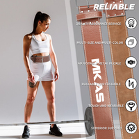 LADYGLOW Anime Femme Ceinture d'haltérophilie de haute qualité Gym Femme cuir 10Mm Logo personnalisé Ceinture d'haltérophilie