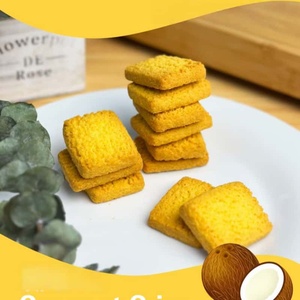 Biscuits à la noix de coco <span class=keywords><strong>halal</strong></span>, biscuits au beurre jaunes pour la vente en gros aux entreprises - Product Image 5