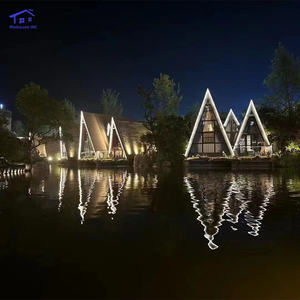 Maison modulaire triangulaire en métal de luxe |   Préfabriqué Démontable Portable |   Installation rapide, résidence habitable de 20 pieds pour usage hôtelier - Product Image 5