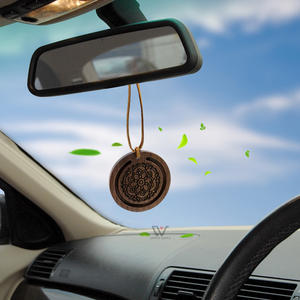 Ambientador <span class=keywords><strong>de</strong></span> Madera Pura para Coche, Diseño <span class=keywords><strong>de</strong></span> Suspensión, Difusor <span class=keywords><strong>de</strong></span> Aromaterapia Personalizado, Frescura Duradera - Product Image 2