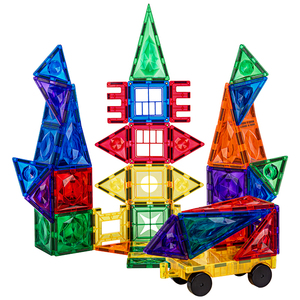 Consegna Rapida, Piastrelle Magnetiche per Bambini, Giocattoli Magnetici Colorati <span class=keywords><strong>Arcobaleno</strong></span>, Blocchi da Costruzione Magnetici - Product Image 5
