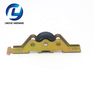 U V Ranura Nylon Polea Ventana Rodillo Carcasa De Hierro Ventana Deslizante Armario Tándem Rodillo Rouleau De Fenetre Coulissante - Product Image 4