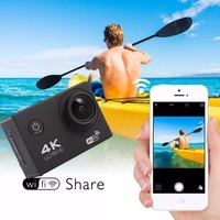 Caméra sportive étanche DV à grand angle 170 degrés, accessoires pour caméra sportive, caméra sportive Wifi 4K