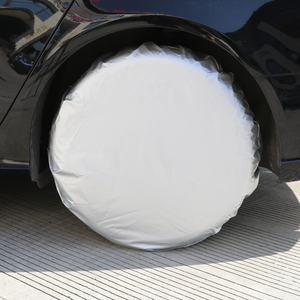 <b>Set</b> of 4 <b>Waterproof</b> 190T Polyester Taffeta Tire Covers Anti-UV Sun/Snow/Rain for Trailers Campers SUVs & Trucks - Product Image 5
