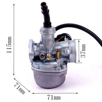 Carburateurs de moto haute Performance 19mm pour yamaha Kawasaki 50cc 70cc 90cc 110cc 125cc Kits de réparation de carburateur