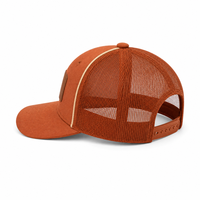 Casquette Trucker en Polyester à Coutures Contrastées OEM – Vente en Gros Respirante et Légère pour Distributeurs et Importateurs