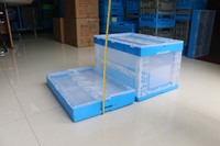 NEXARA Caisse en plastique pliable de haute qualité Boîte solide personnalisée pour le stockage avec une bonne endurance et une fonction lavable