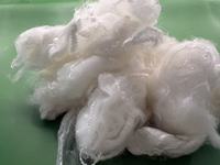 Soft Durable Polyester Staple Fiber Raw White 3D 64mm High Resilience for Home Bedding Winter Quilt Filling Stuffing Concrete