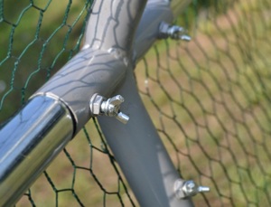 Pollaio Portatile da Giardino in Tubo Galvanizzato Struttura Calpestabile - Product Image 4