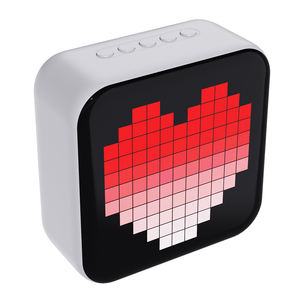 Haut-parleur Bluetooth sans fil WESDAR avec affichage GIF personnalisable via application, Bluetooth 5.4, prise en charge de la carte TF/USB et éclairage coloré - Product Image 1
